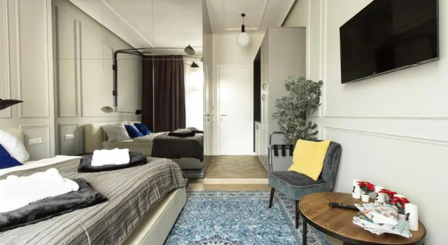 Студия Deluxe Tesla Design Apartments Zagreb