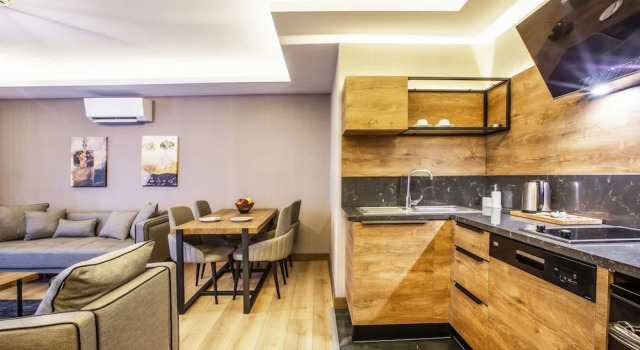 Номер Comfort с видом на горы NEHİR OTEL