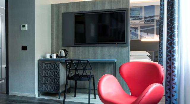Четырёхместный номер iQ Hotel Milano