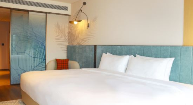 Двухместный номер Deluxe Hilton Garden Inn Shenzhen Pingshan Chaoshang Plaza