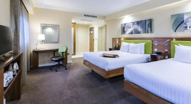 Четырёхместный номер Hampton by Hilton Liverpool John Lennon Airport