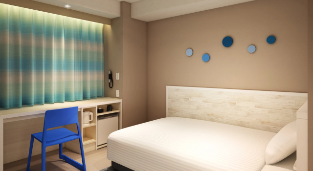 Одноместный номер Standard Jr West Group Via Inn Shinosaka Shomenguchi
