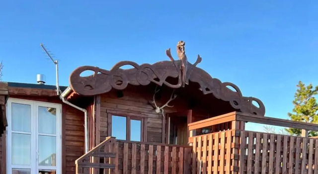 West Viking Cottage, Rezervovat Rekreační dům Hotely v Leira s parkováním, Parkování