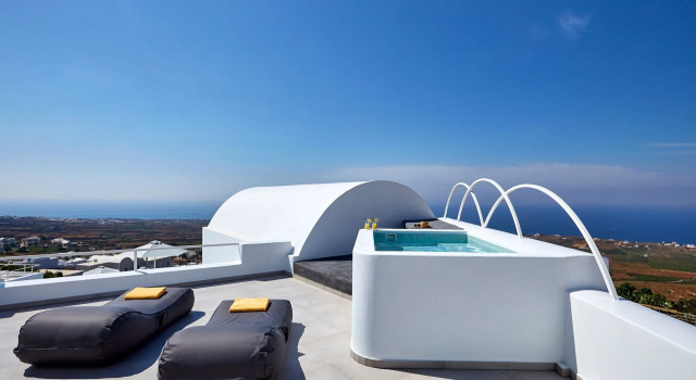 Люкс с видом на море Aperanto Suites