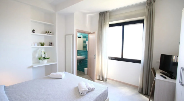 Апартаменты Superior c 1 комнатой с балконом и с видом на море Residence Hotel Angeli