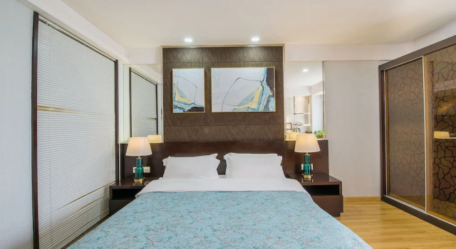 Двухместный номер Standard Nanjing Kaibin Apartment-Xinjiekou Kairun Branch