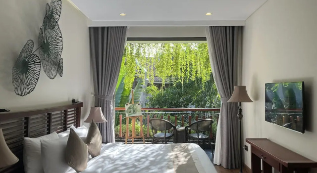 Двухместный номер Superior с балконом и с видом на сад Silk Sense Hoi An River Resort - Green Luxury Escape