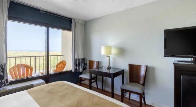 Номер Standard с красивым видом из окна Quality Inn Carolina Oceanfront