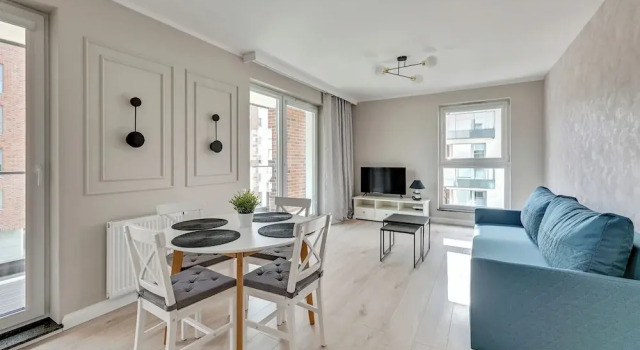 Апартаменты Comfort с балконом Angielska Grobla - City Center, Marina & Parking by Downtown Apartments