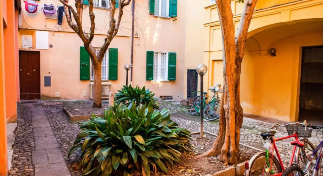 Апартаменты Цокольный этаж Elegant And Modern Loft In Medieval Bologna