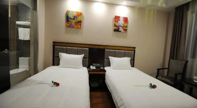 Номер Standard GreenTree Inn Meizhou Meijiang District Wanda Plaza Hotel
