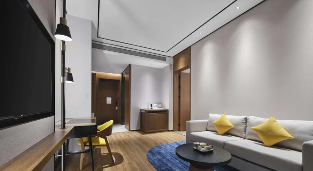 Люкс Deluxe Hilton Garden Inn Huizhou North Railway Station