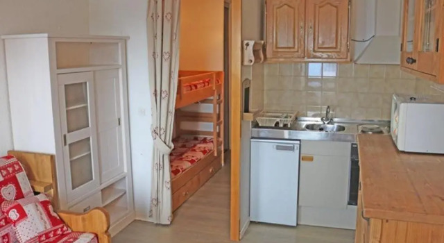 Appartement Montvalezan-La Rosière, 1 pièce, 4 personnes - FR-1-398-557, Забронировать Апартаменты/квартира Апартаменты Ла-Розьер, рядом с Горнолыжный курорт Ла Розьер, Апартаменты/квартира