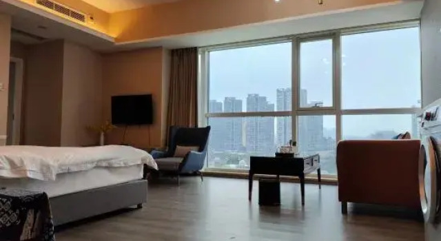 Люкс c 1 комнатой с красивым видом из окна Lisidun Apartment Hotel