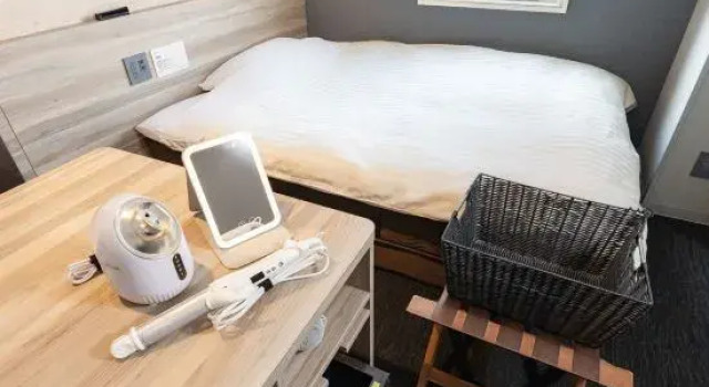 Кровать в общем номере (женский номер) Senzyou no Yu Super Hotel Oita Nakatsu Eki Mae