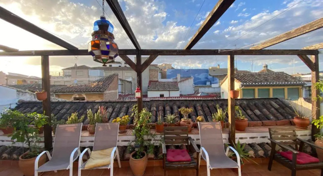 Кровать в общем номере El Granado Hostel