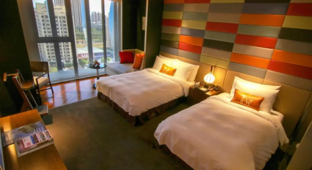 Трёхместный номер Standard с видом на сад H2O HOTEL