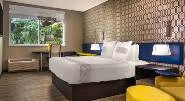 Четырёхместный номер Standard GLo Hotel Asheville-Blue Ridge Parkway