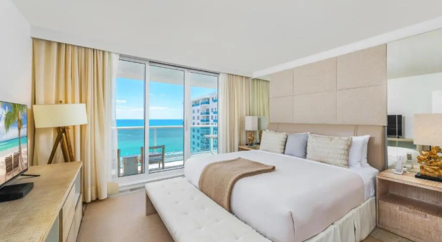 Апартаменты 3 Bedroom Direct Ocean located at 1 Hotel & Homes Miami Beach -1544