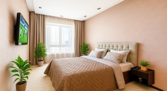 RusHouse on 61B Chistopolskaya Street, Prenota Appartamento Hotel a Tatarstan con parcheggio, Parcheggio