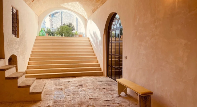 Люкс с видом на бассейн Relais Monastero Santa Teresa - Albergo Diffuso
