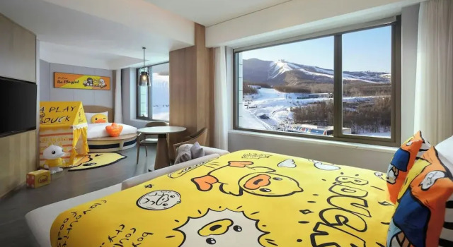 Standard Neljän hengen Perhe huone Courtyard By Marriott Chongli