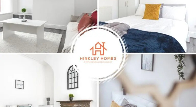 Newly renovated 4bed - Free parking - City Links By Hinkley Homes Short Lets & Serviced Accommodation
