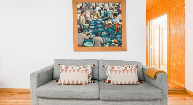 Breathtaking River-City View Two Private Terraces 3 Bedrooms and 3 Bathrooms 17th Century Building Central Bica Chiado District