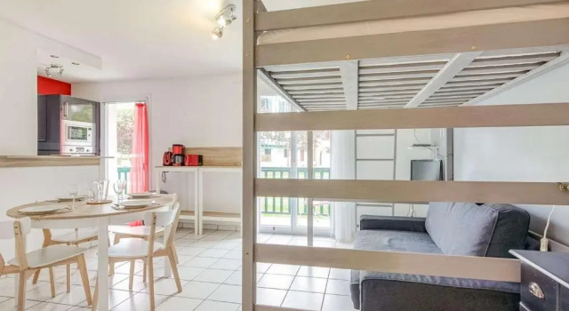Appartement Urrugne, 2 pièces, 4 personnes - FR-1-4-507