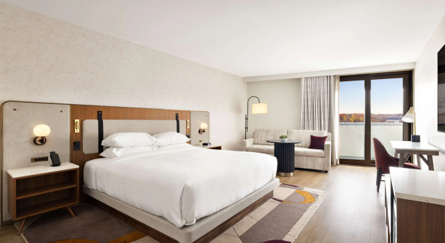 Двухместный номер с видом на город Hyatt Regency New Brunswick