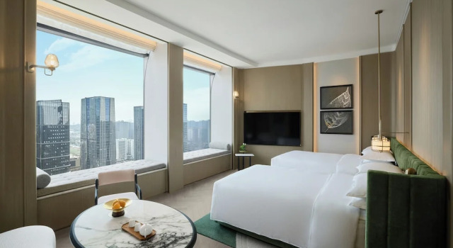 Четырёхместный номер Deluxe Fairmont Xiamen