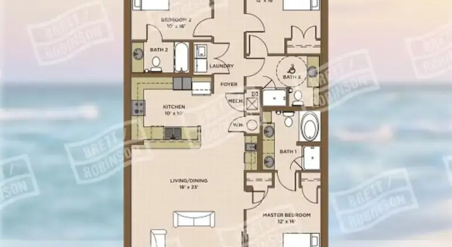 Номер Standard Phoenix Orange Beach Ii 2102 3 Bedroom Condo
