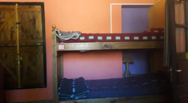 Кровать в общем номере Tilcara Hostel