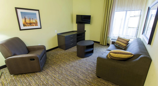 Двухместный люкс c 1 комнатой Candlewood Suites Overland Park W 135th St by IHG