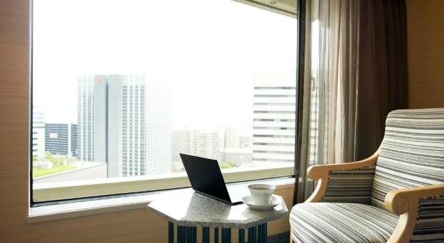 Одноместный номер with town view Hotel New Otani Osaka