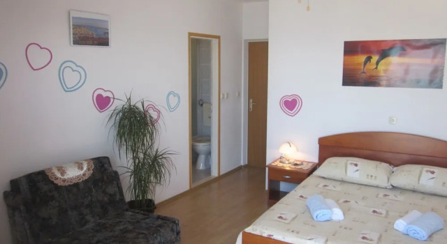 Двухместный номер Standard с видом на море Apartmani Kresic