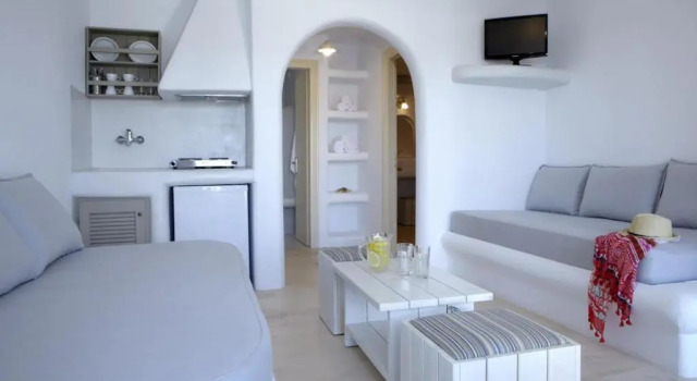 Апартаменты с 2 комнатами с видом на сад Hotel Mediterranean