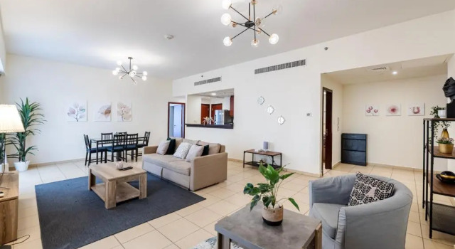 3 Minute Walk to Beach 1 Bed Rimal 3 JBR, Забронировать Апартаменты/квартира Апартаменты Эмирата Дубая, рядом с Dubai Marina Yacht Club, Апартаменты/квартира