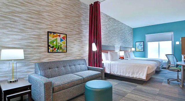 Четырёхместная студия-люкс Hearing Accessible Home2 Suites By Hilton Savannah Midtown, Ga