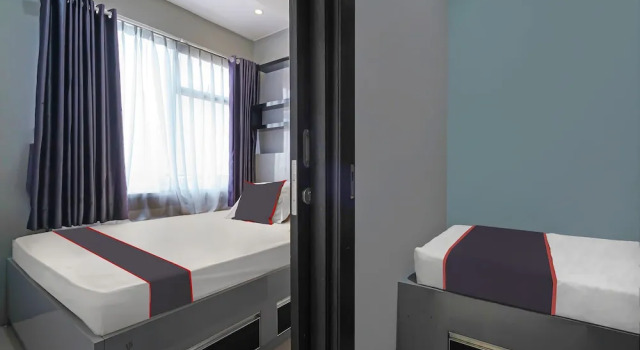 Номер Deluxe OYO Life 92649 Jarrdin Apartment By Glory
