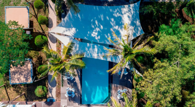 Вилла c 1 комнатой с балконом и с красивым видом из окна Gili Eco Villas