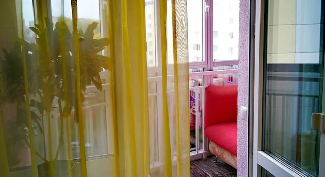 Семейные апартаменты c 1 комнатой с балконом и с видом на город Apartment in Vitebsk Tower