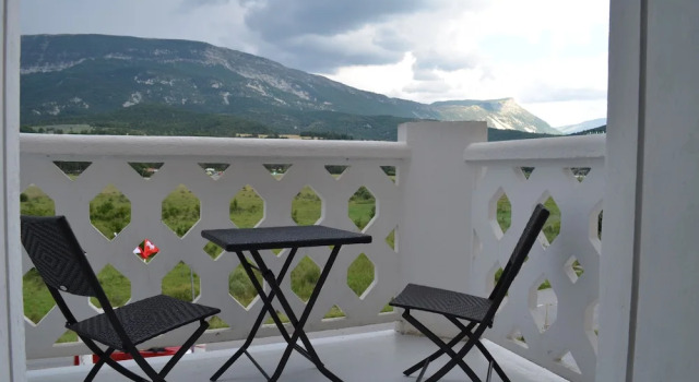Двухместный номер Superior с балконом и с частичным видом Hôtel Lac Et Forêt