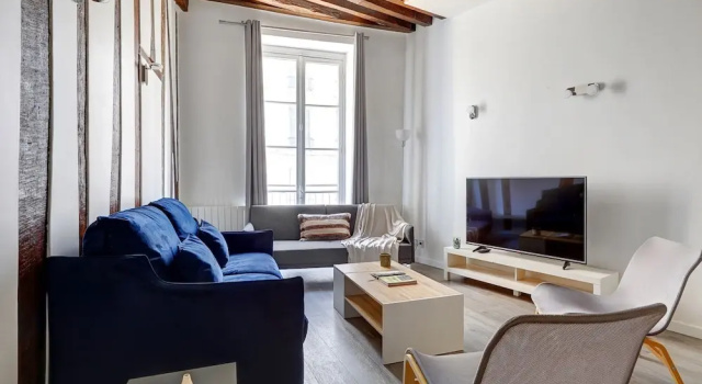 Charming 1BR in Saint-Germain Sleeps 4