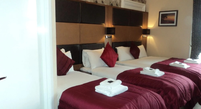 Трёхместный номер Standard Edinburgh Regency Guest House