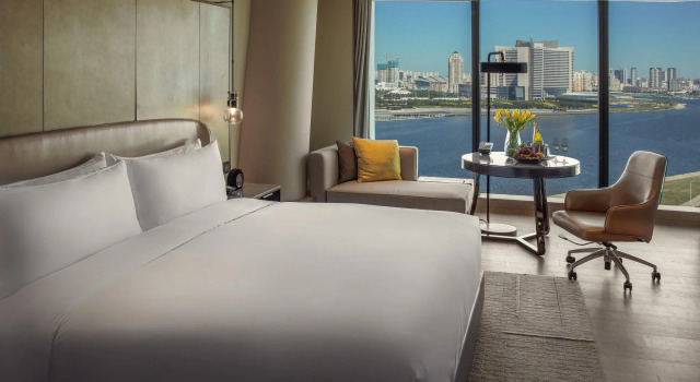 Двухместный номер Premium с видом на реку InterContinental Tianjin Yujiapu Hotel & Residences by IHG