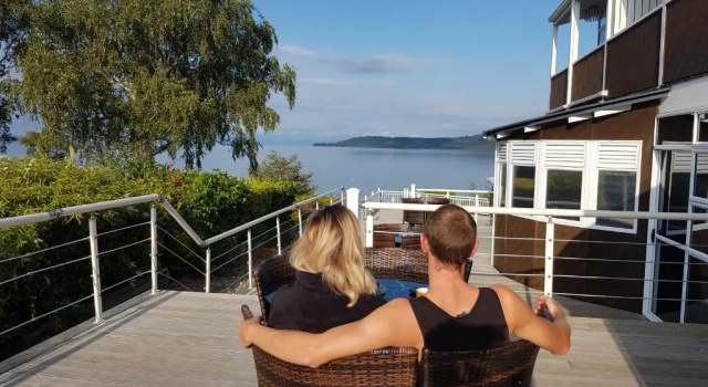 Двухместный люкс Цокольный этаж c 1 комнатой Taupo Thermal Motel & Spa - Adults Only