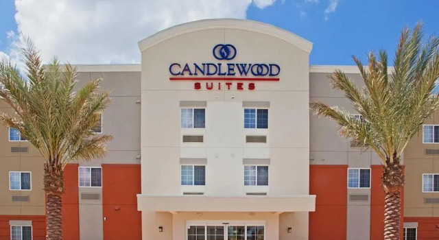 Кровать в общем номере Candlewood Suites Houston NW - Willowbrook