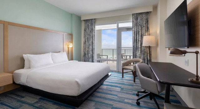 Двухместный номер Standard с балконом и рядом с пляжем Fairfield by Marriott Inn & Suites Pensacola Beach