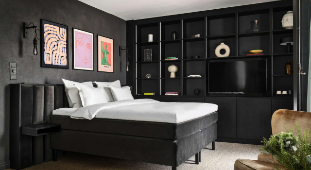 Двухместный номер Deluxe с балконом STORY HOTEL STOCKHOLM STUREPLAN, in JdV by Hyatt